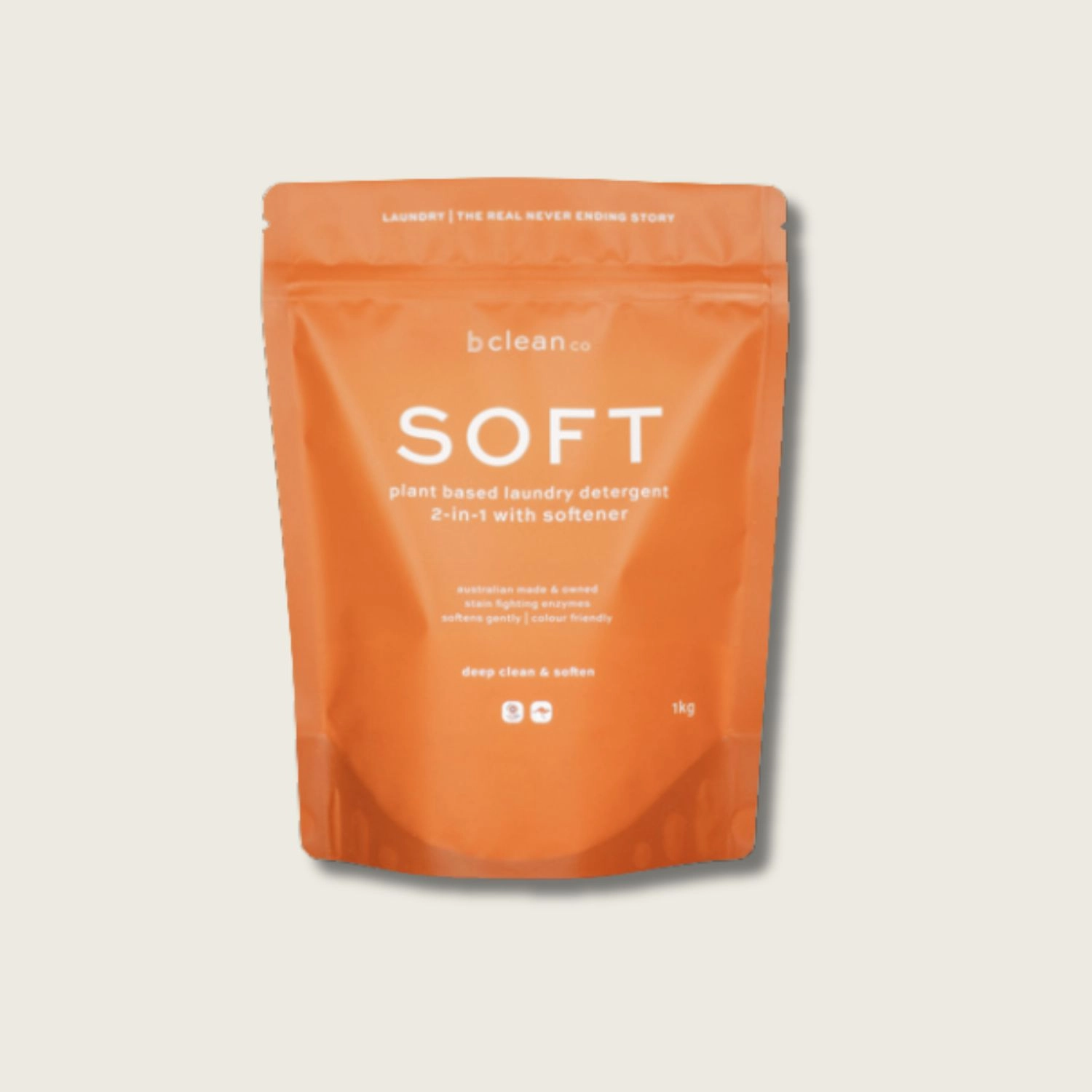 BC SOFT , single , 1500 sq. soft 2 in 1 laundry powder