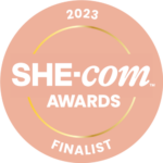 she com 2023 finalist badge