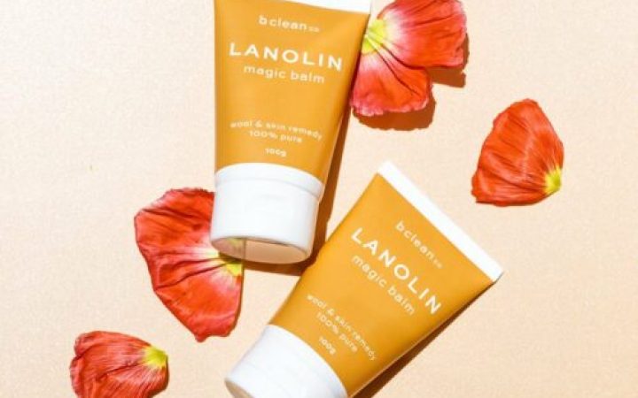 lanolin with flowers